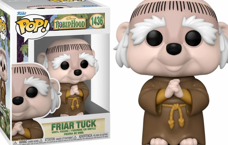 Standard Pop!>Robin Hood (1973) - Friar Tuck Pop! Vinyl Figure