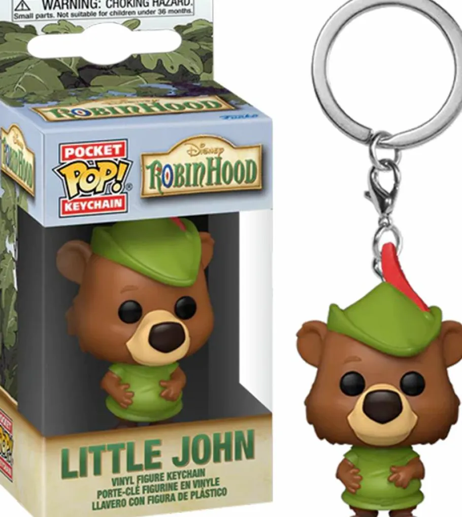 Pop! Keychains>Robin Hood (1973) - Little John Pocket Pop! Keychain