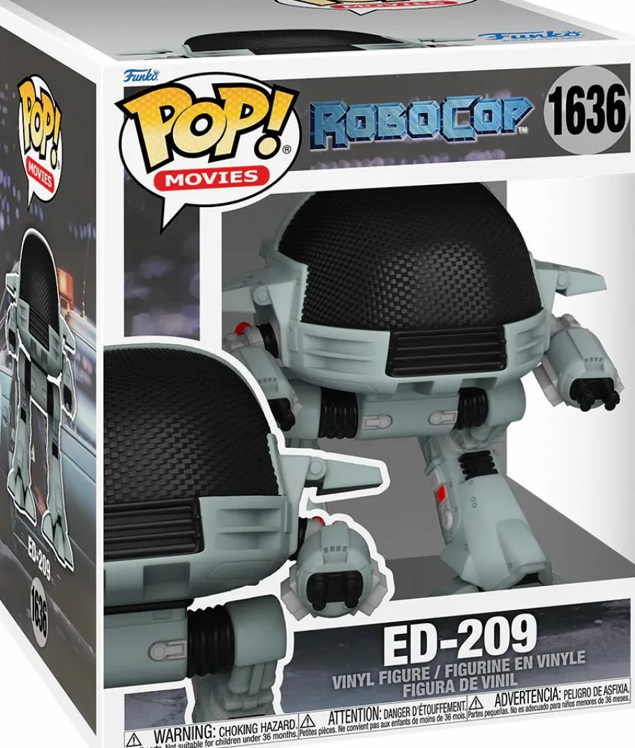 Super-Sized Pop!>Robocop - ED-209 Super Sized 6" Pop! Vinyl Figure