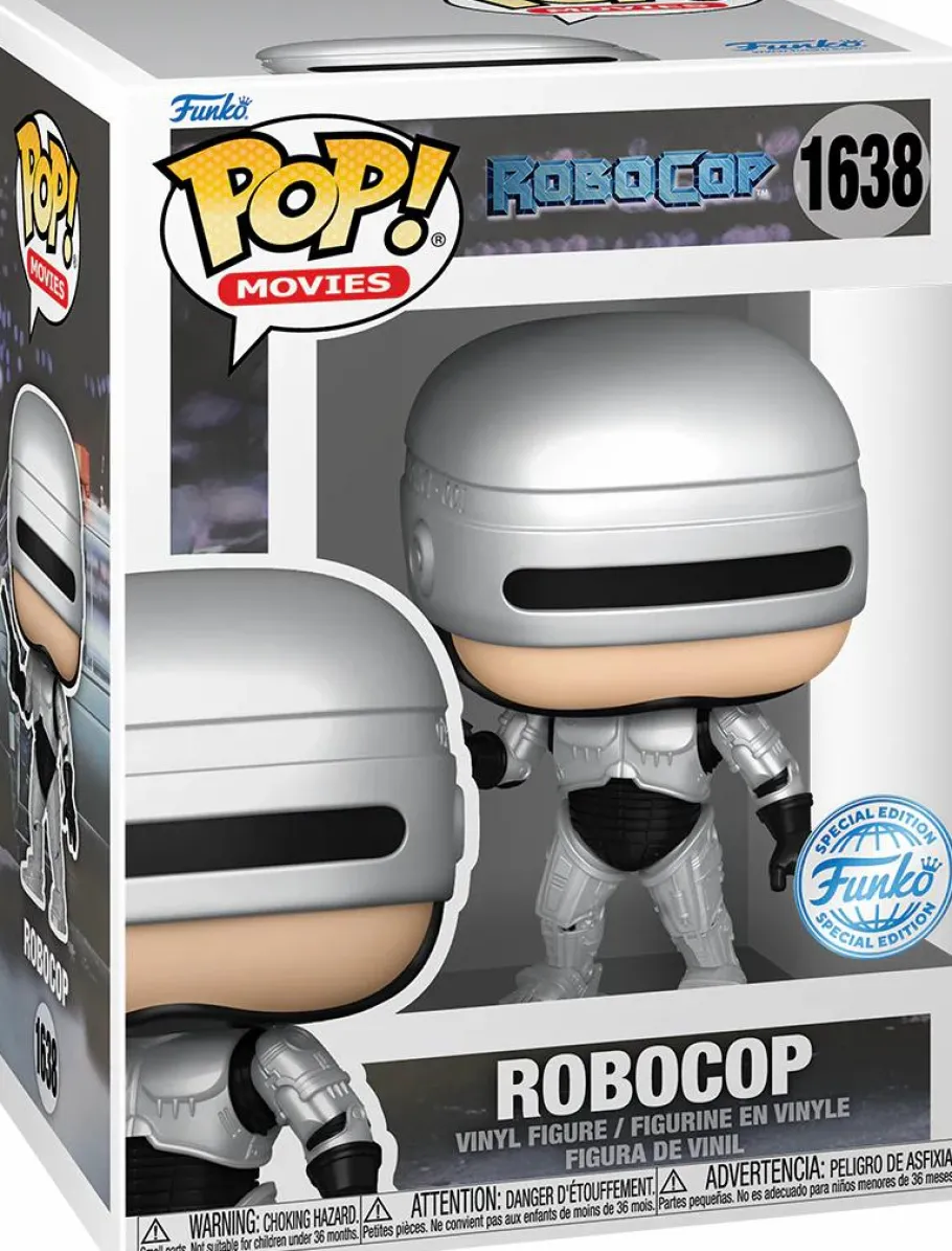 Standard Pop!>Robocop - (Metallic) Pop! Vinyl Figure
