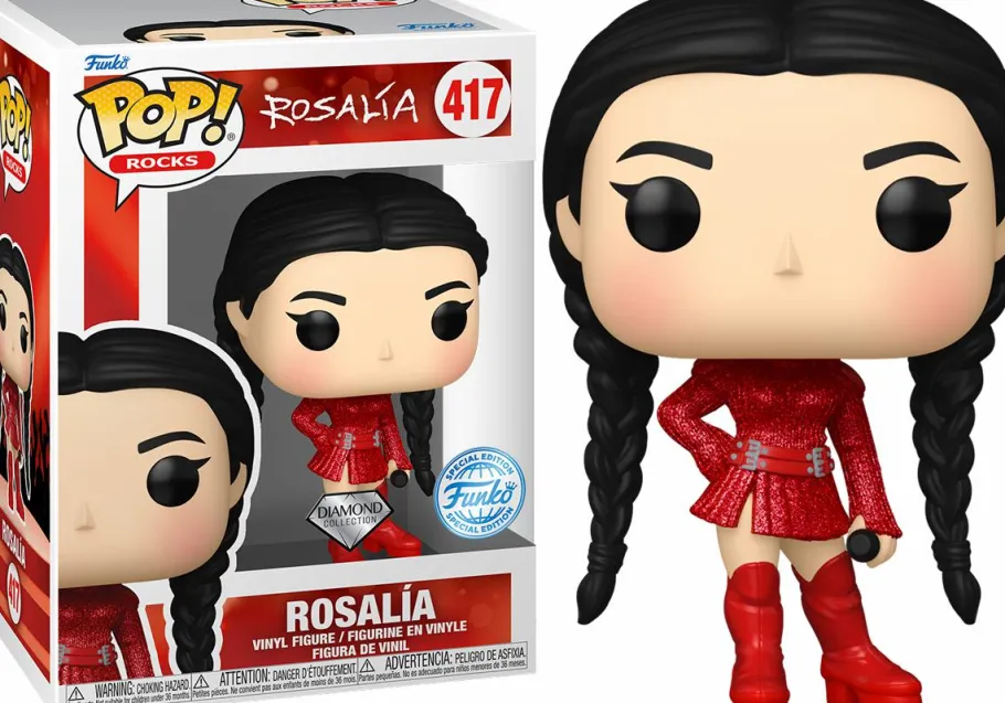 Standard Pop!>Rosalia Rosalía - Rosalía (BIZCOCHITO) Diamond Glitter Pop! Vinyl Figure