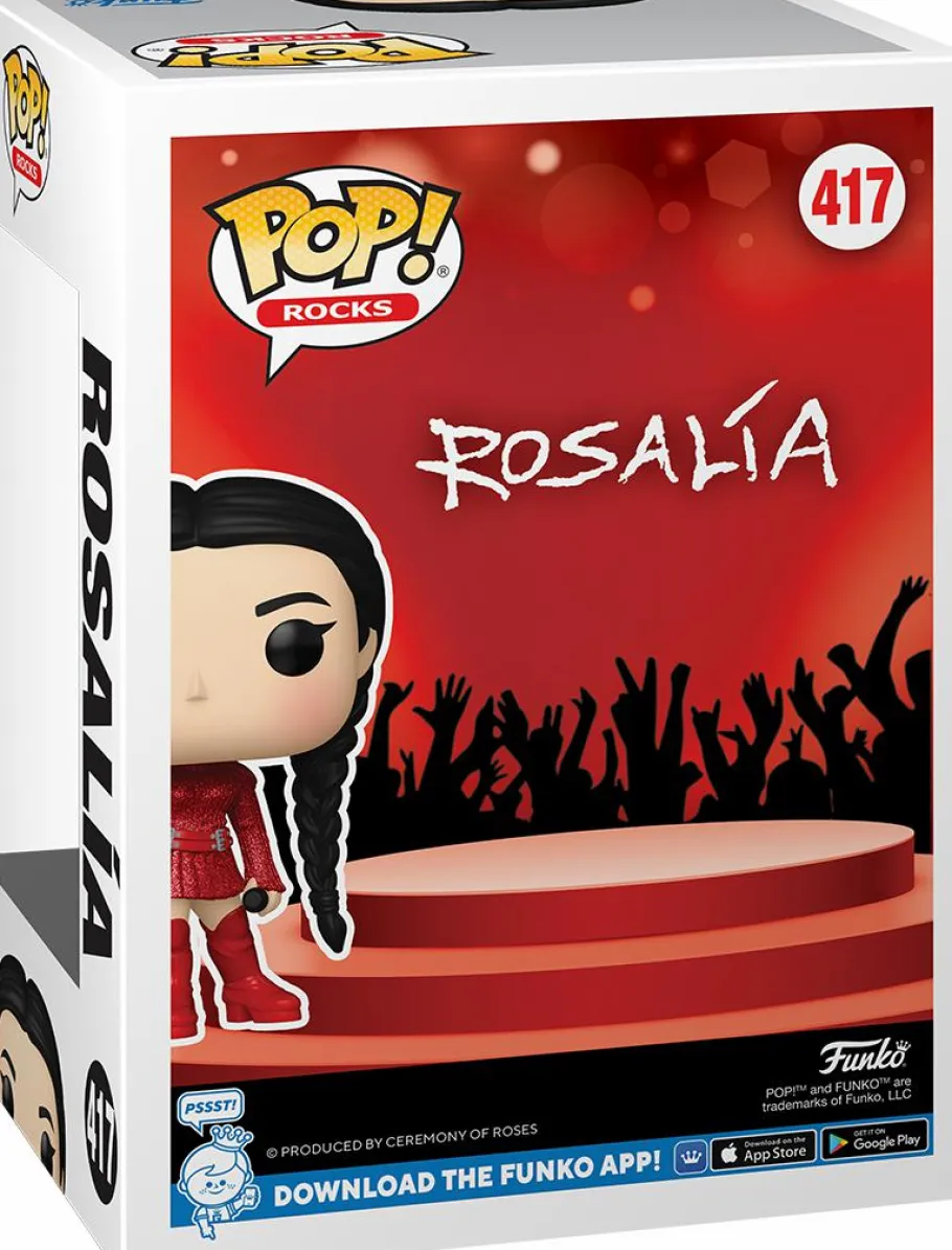 Standard Pop!>Rosalia Rosalía - Rosalía (BIZCOCHITO) Diamond Glitter Pop! Vinyl Figure