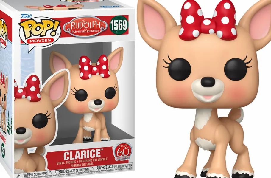 Standard Pop!>Rudolph the Red Nosed Reindeer : 60th Anniversary - Clarice Pop! Vinyl Figure