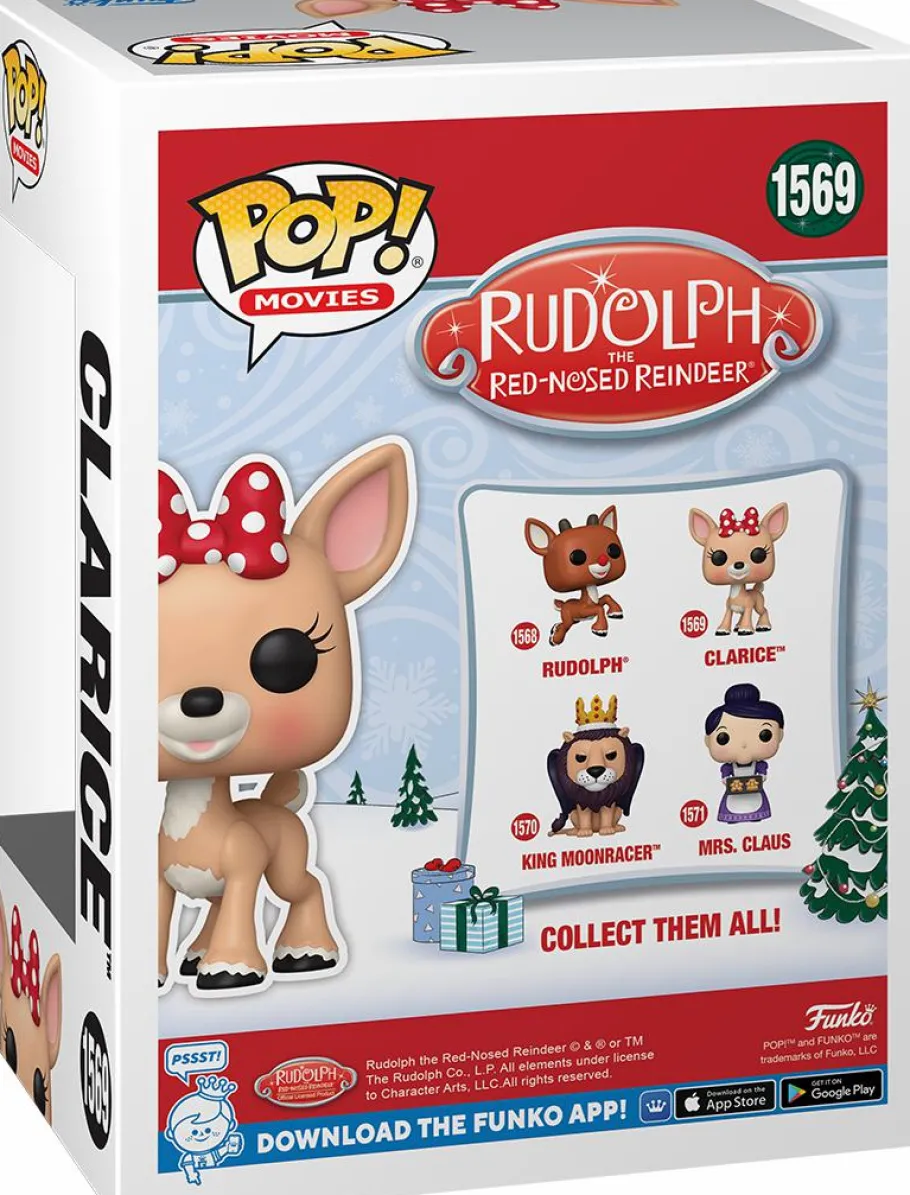 Standard Pop!>Rudolph the Red Nosed Reindeer : 60th Anniversary - Clarice Pop! Vinyl Figure