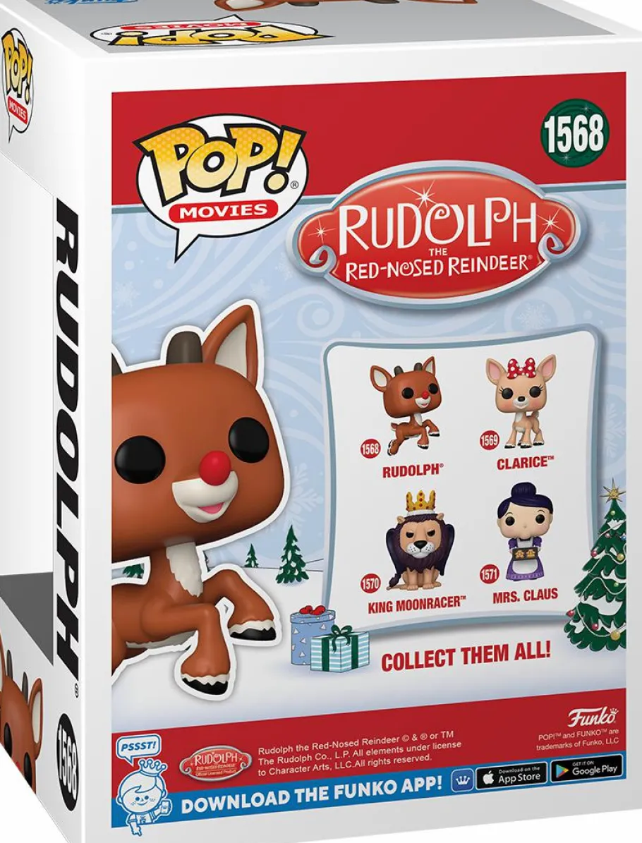 Standard Pop!>Rudolph the Red Nosed Reindeer : 60th Anniversary - Rudolph (Flying) Pop! Vinyl Figure