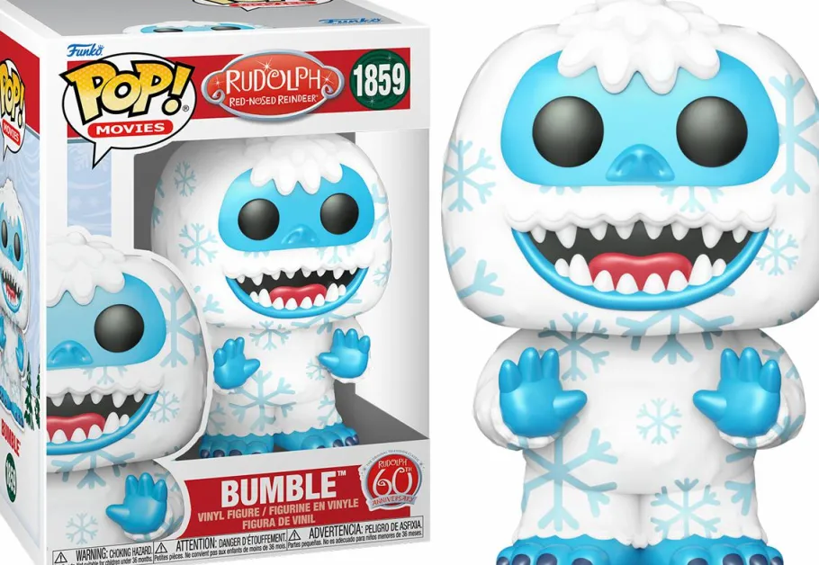 Standard Pop!>Rudolph the Red Nosed Reindeer Rudolph the Red-Nosed Reindeer (1964) - Bumble 60th Anniversary Pop! Vinyl Figure