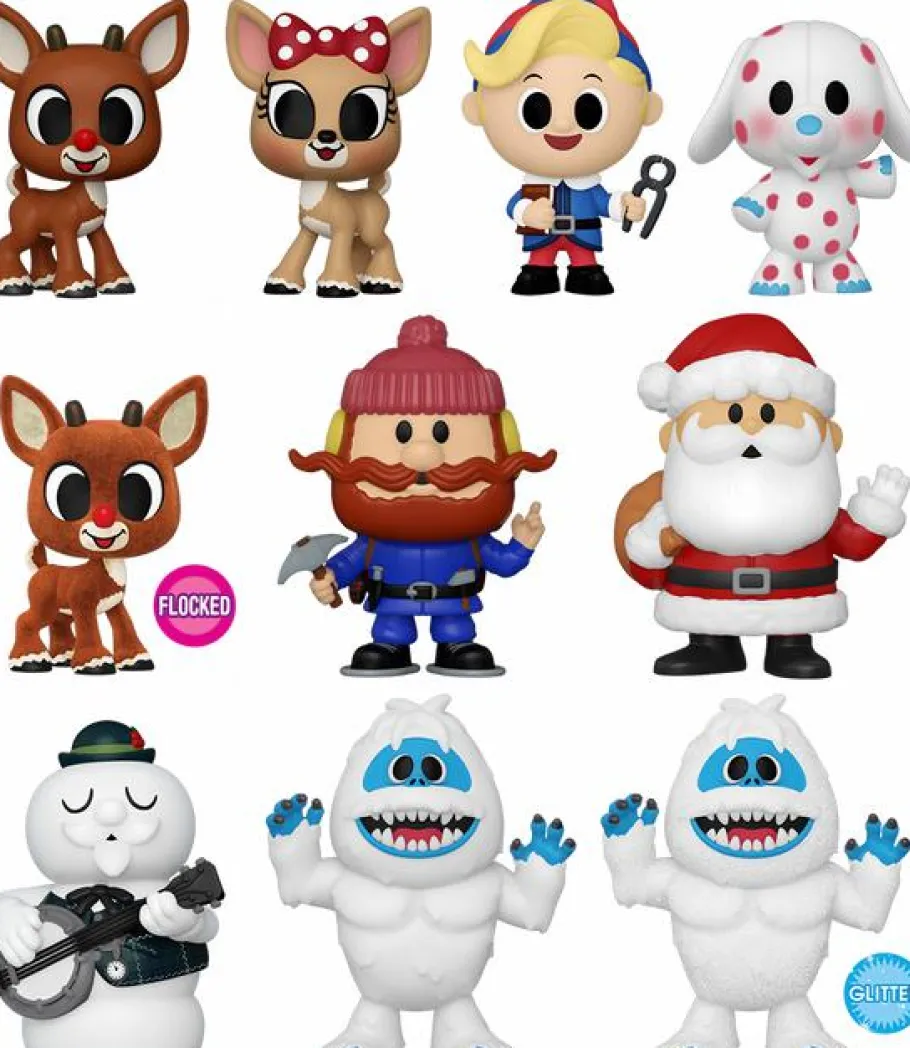 Designer Vinyl>Rudolph the Red Nosed Reindeer Rudolph the Red-Nosed Reindeer - 3" Scale Mini Vinyl Figure (Mystery Single Unit)