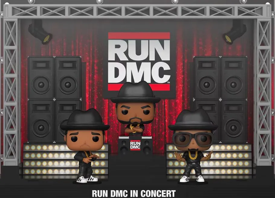 Pop! Deluxe>Run DMC - in Concert Deluxe Pop! Moment Vinyl Figure 3-Pack