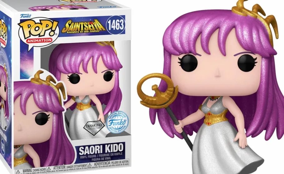 Standard Pop!>Saint Seiya : Knights of the Zodiac - Saori Kido (Athena) Diamond Glitter Pop! Vinyl Figure