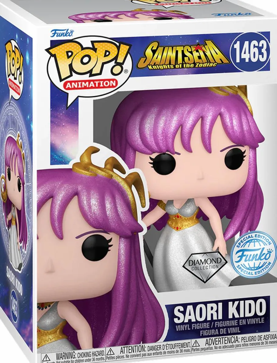 Standard Pop!>Saint Seiya : Knights of the Zodiac - Saori Kido (Athena) Diamond Glitter Pop! Vinyl Figure