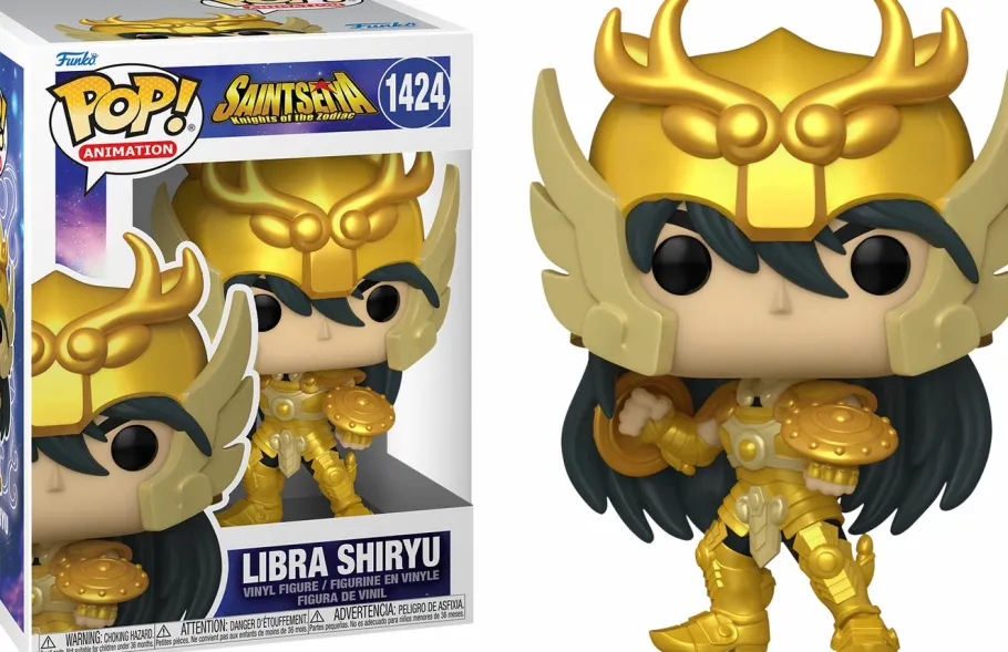 Standard Pop!>Saint Seiya : Knights of the Zodiac - Libra Shiryu in Gold Suit Pop! Vinyl Figure