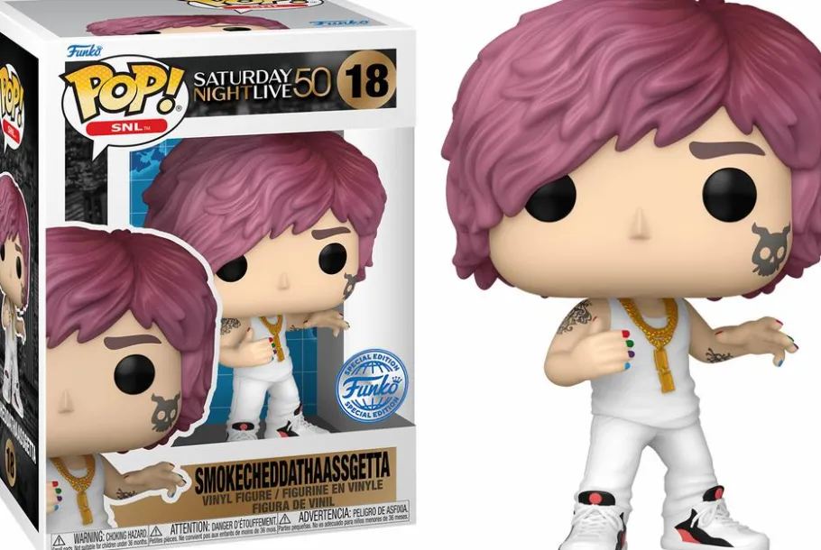 Pop! Bundles>Saturday Night Live - SmokeCheddaThaAssGetta (Timothee Chalamet) Mystery Box (Includes Smoke & 3 Exclusive Pop! Vinyl Figures)