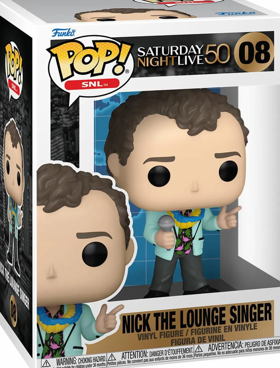 Standard Pop!>Saturday Night Live : 50th Anniversary - Nick the Lounge Singer Pop! Vinyl Figure