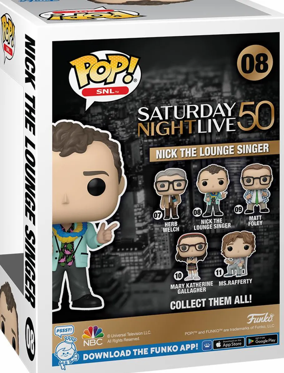 Standard Pop!>Saturday Night Live : 50th Anniversary - Nick the Lounge Singer Pop! Vinyl Figure