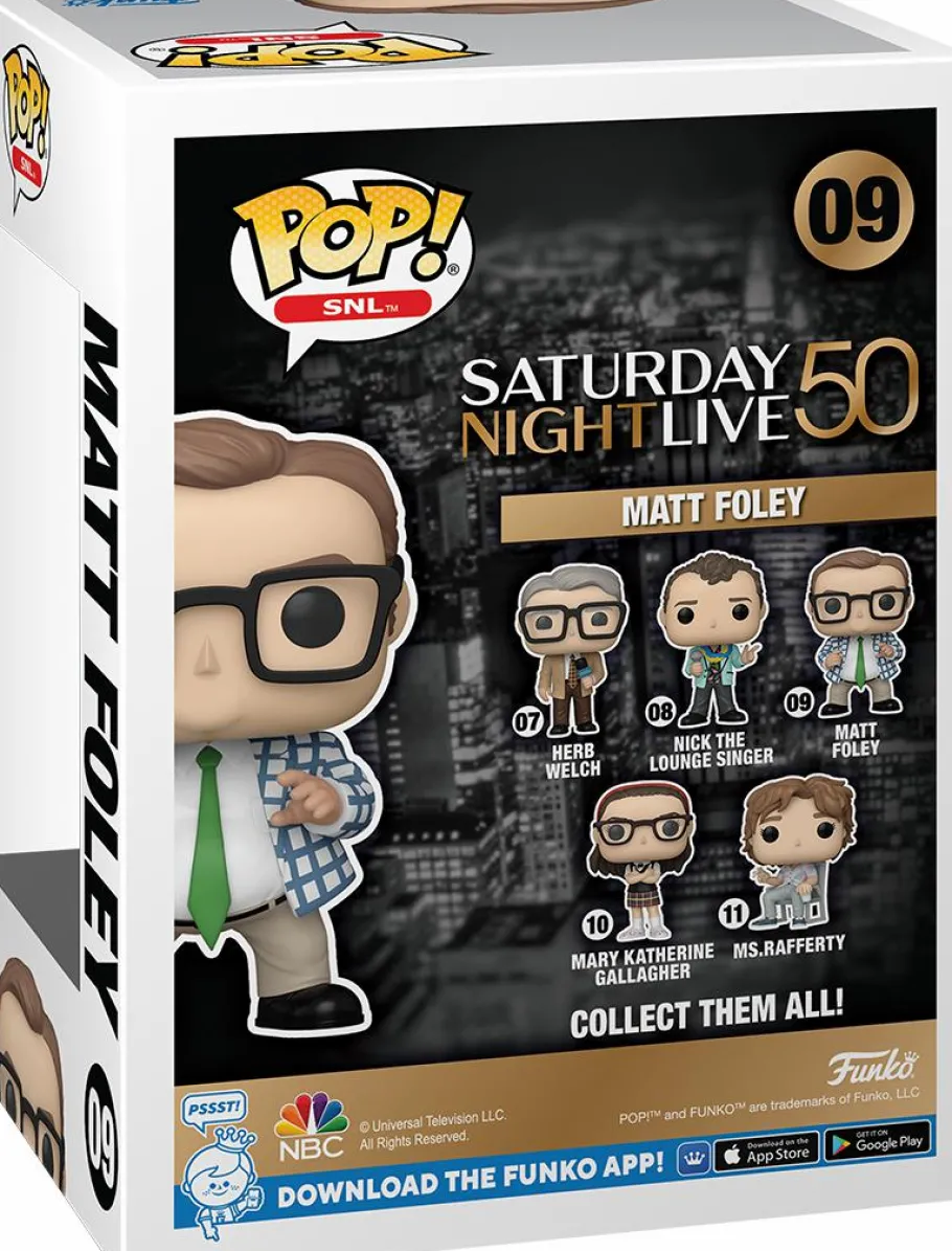 Standard Pop!>Saturday Night Live : 50th Anniversary - Matt Foley Pop! Vinyl Figure