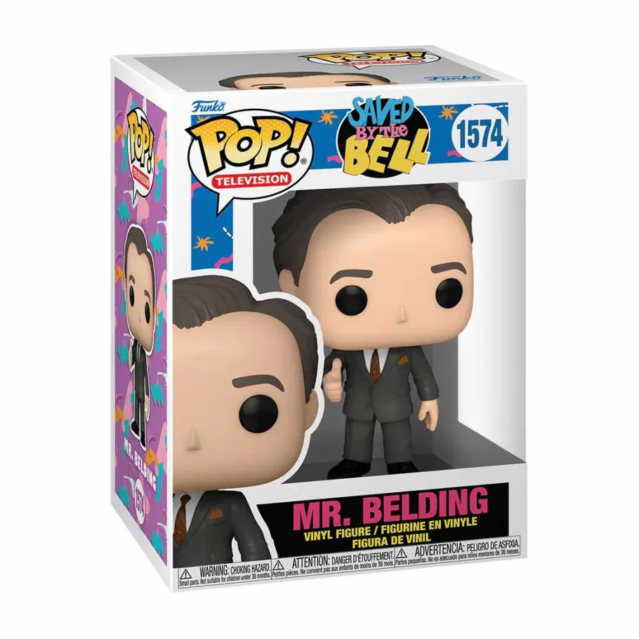 Standard Pop!>Saved By The Bell : 30th Anniversary - Mr. Belding Pop! Vinyl Figure