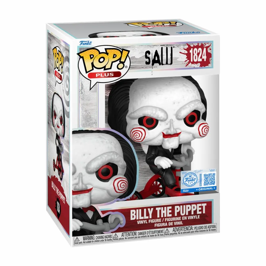 Standard Pop!>Saw - Billy on Tricycle 10th Anniversary Pop! Plus Vinyl Figure