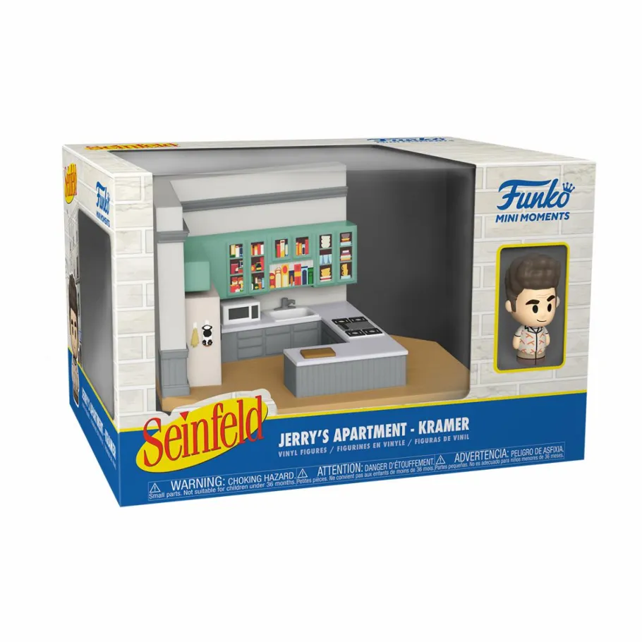 Designer Vinyl>Seinfeld - Jerry’s Apartment Diorama Mini Moments Vinyl Bundle (Set of 6)