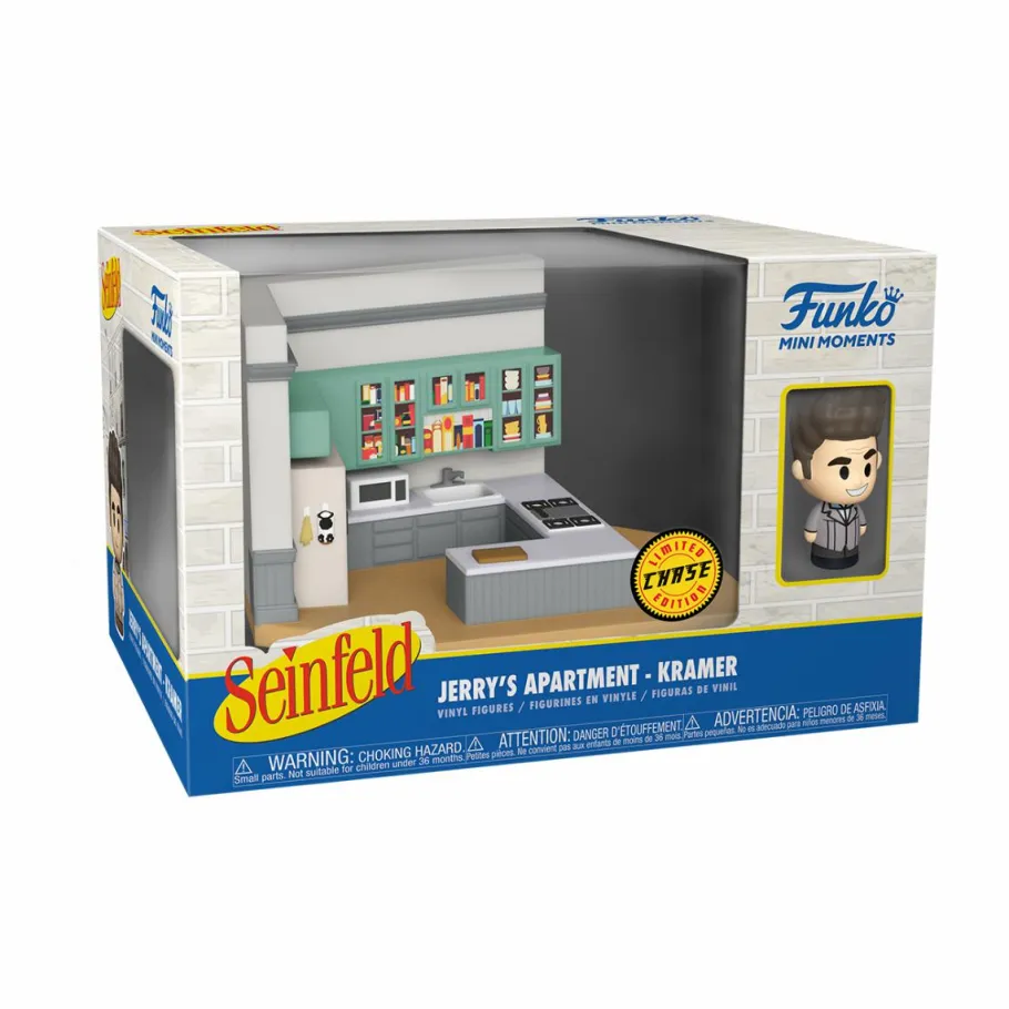 Designer Vinyl>Seinfeld - Jerry’s Apartment Diorama Mini Moments Vinyl Bundle (Set of 6)