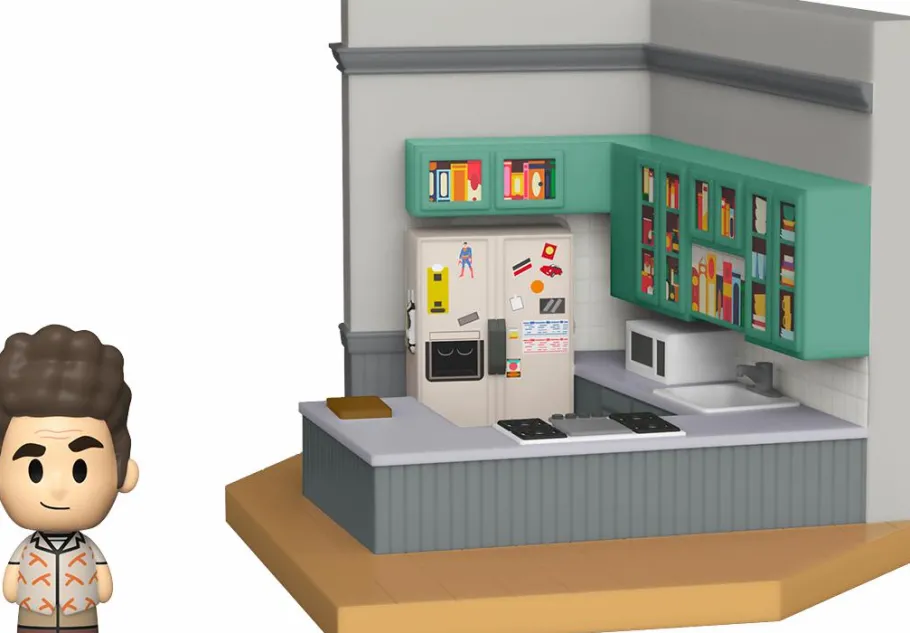 Designer Vinyl>Seinfeld - Jerry’s Apartment Diorama Mini Moments Vinyl Bundle (Set of 6)