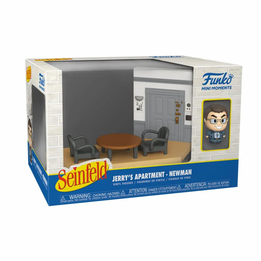 Designer Vinyl>Seinfeld - Jerry’s Apartment Diorama Mini Moments Vinyl Bundle (Set of 6)