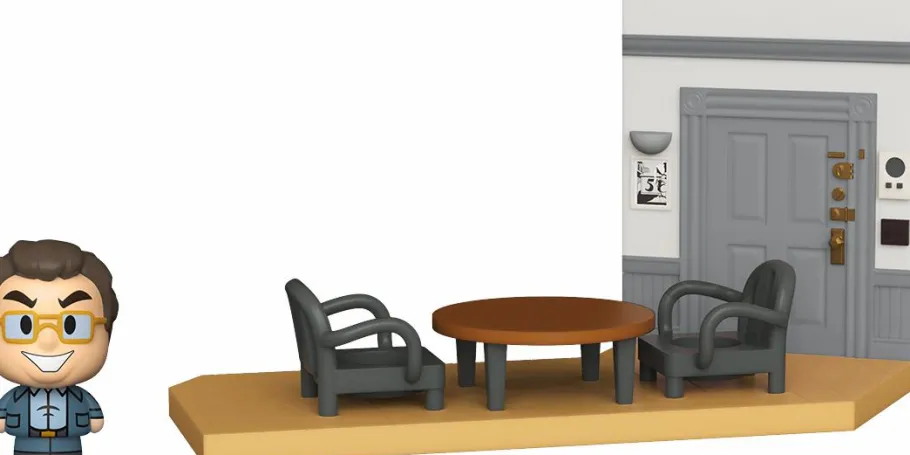 Designer Vinyl>Seinfeld - Jerry’s Apartment Diorama Mini Moments Vinyl Bundle (Set of 6)