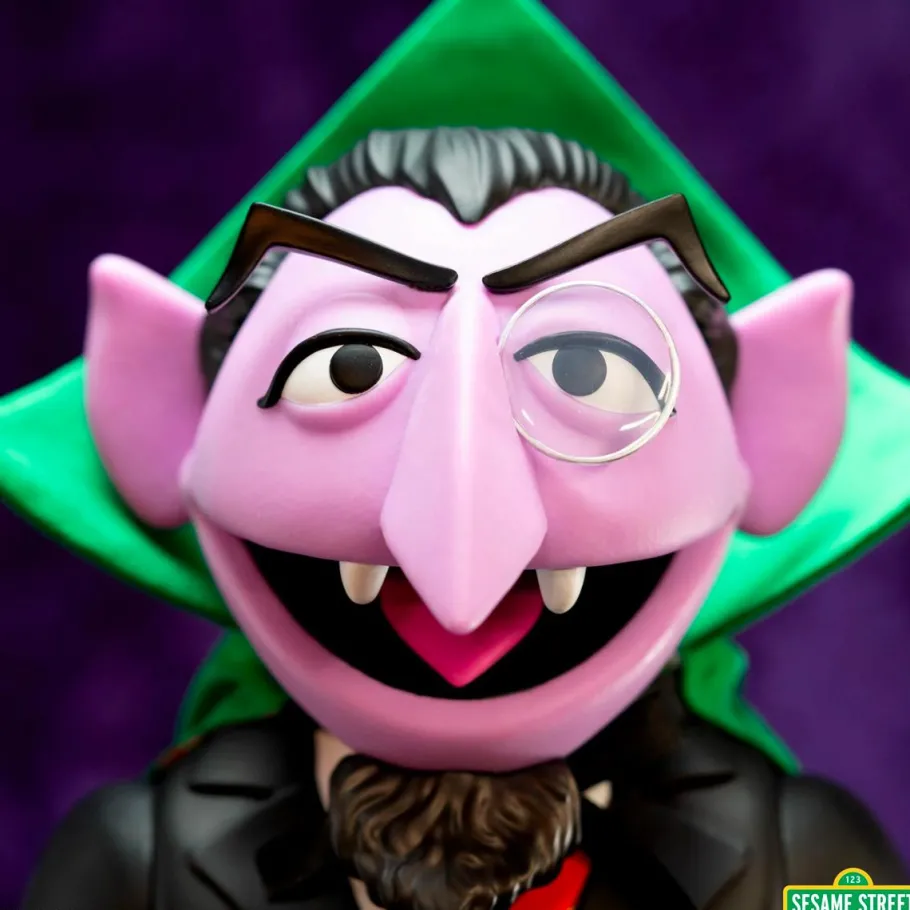 Designer Vinyl>Sesame Street - Count Von Count Supersize 15" Vinyl Figure