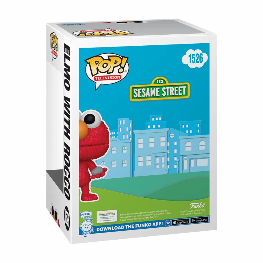 Standard Pop!>Sesame Street - Elmo with Rocco Pop! Vinyl Figure (2024 Summer Convention Exclusive) (Popcultcha Exclusive)