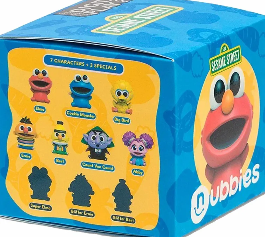 Blind Box>Sesame Street - Nubbies 2” Blind Box Vinyl Figure (Single Unit)
