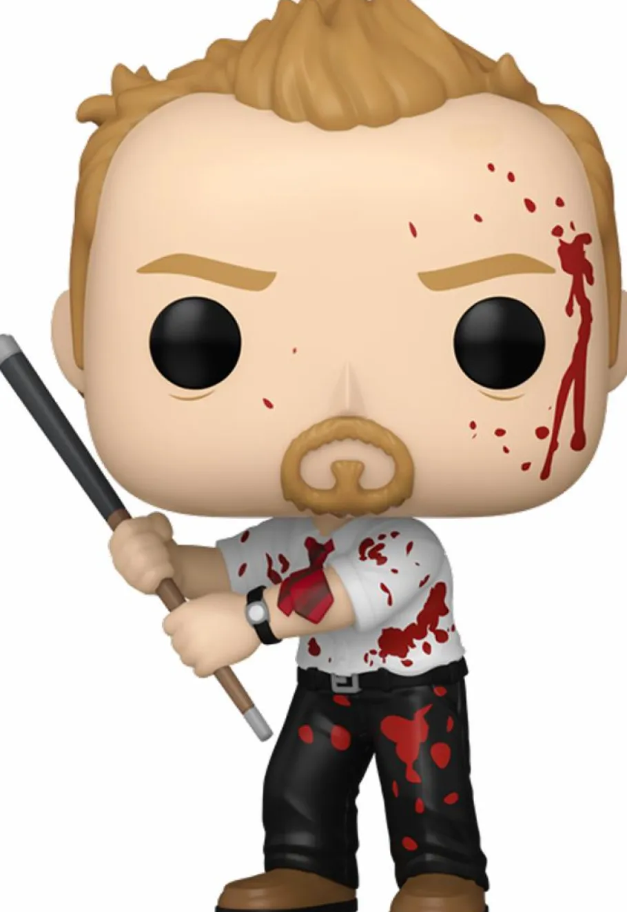 Standard Pop!>Shaun Of The Dead - Shaun with Pool Cue Pop! Vinyl Figure