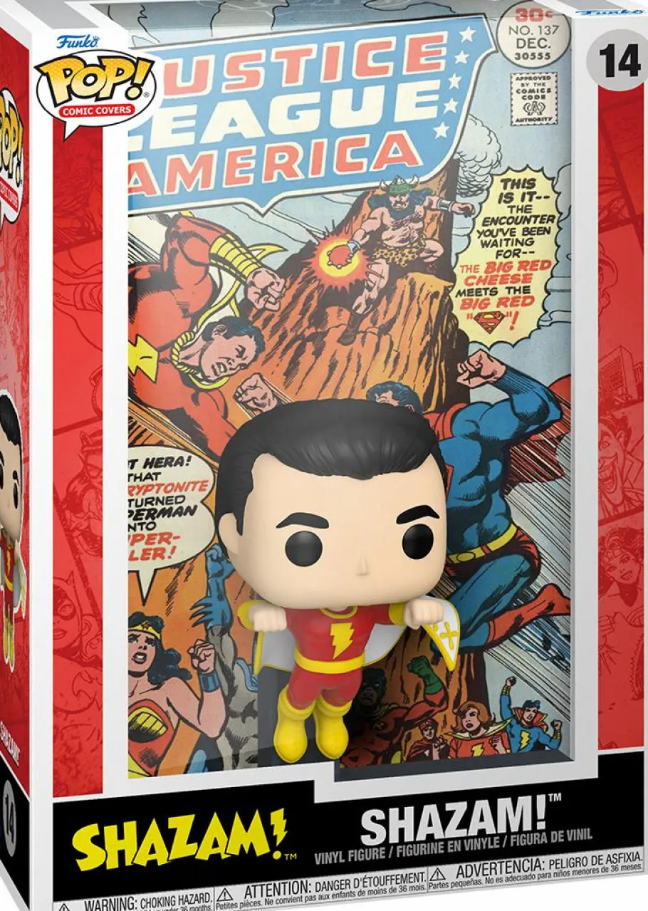 Pop! Covers>Shazam! - Justice League of America Vol. 1 Issue #137 Pop! Comic Covers Vinyl Figure