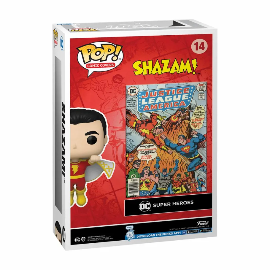 Pop! Covers>Shazam! - Justice League of America Vol. 1 Issue #137 Pop! Comic Covers Vinyl Figure