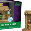 Designer Vinyl>She-Hulk : Attorney at Law (2022) - & Hulk Diorama Mini Moments Vinyl Figure