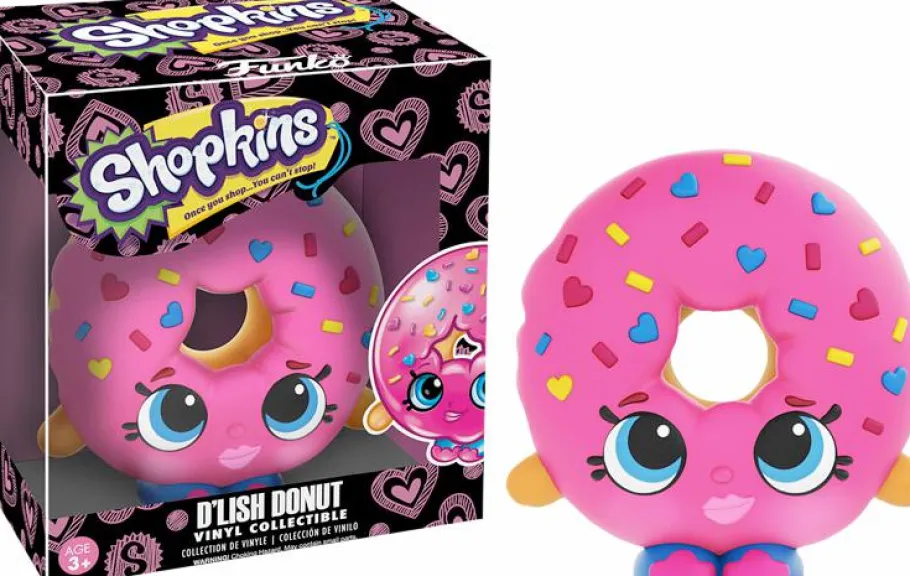 Designer Vinyl>Shopkins - D'Lish Donut 3” Vinyl Figure