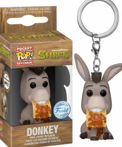 Pop! Keychains>Shrek - Donkey DreamWorks 30th Anniversary Pocket Pop! Keychain