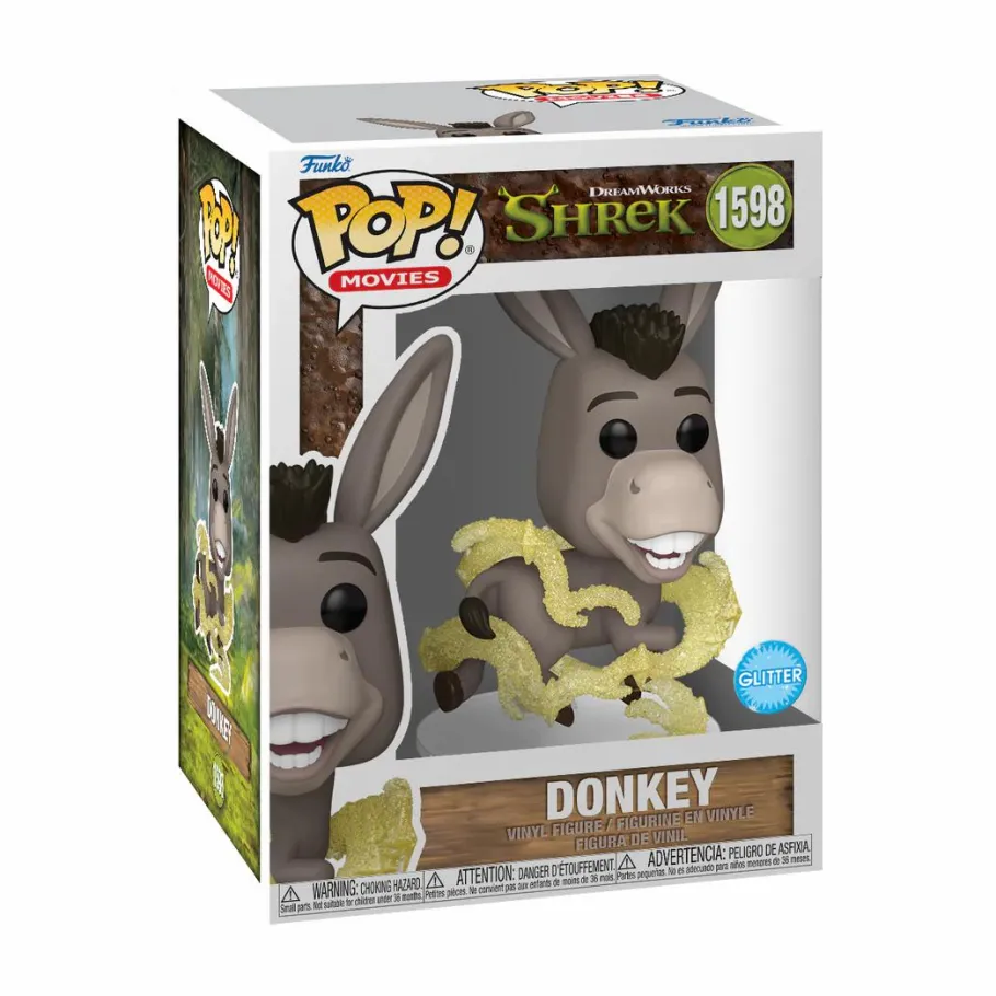 Standard Pop!>Shrek - Donkey (Glitter) DreamWorks 30th Anniversary Pop! Vinyl Figure