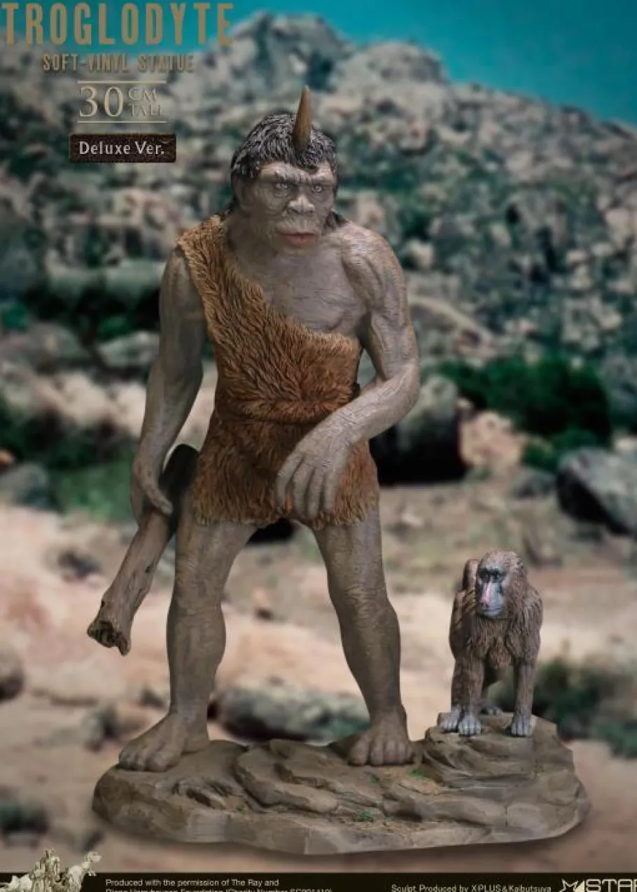 Designer Vinyl>Ray Harryhausen Sinbad and the Eye of the Tiger (1977) - Troglodyte Deluxe 12" Soft Vinyl Statue