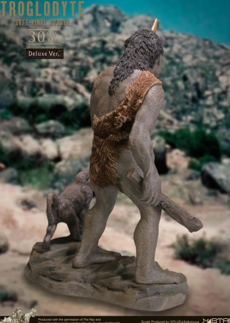 Designer Vinyl>Ray Harryhausen Sinbad and the Eye of the Tiger (1977) - Troglodyte Deluxe 12" Soft Vinyl Statue