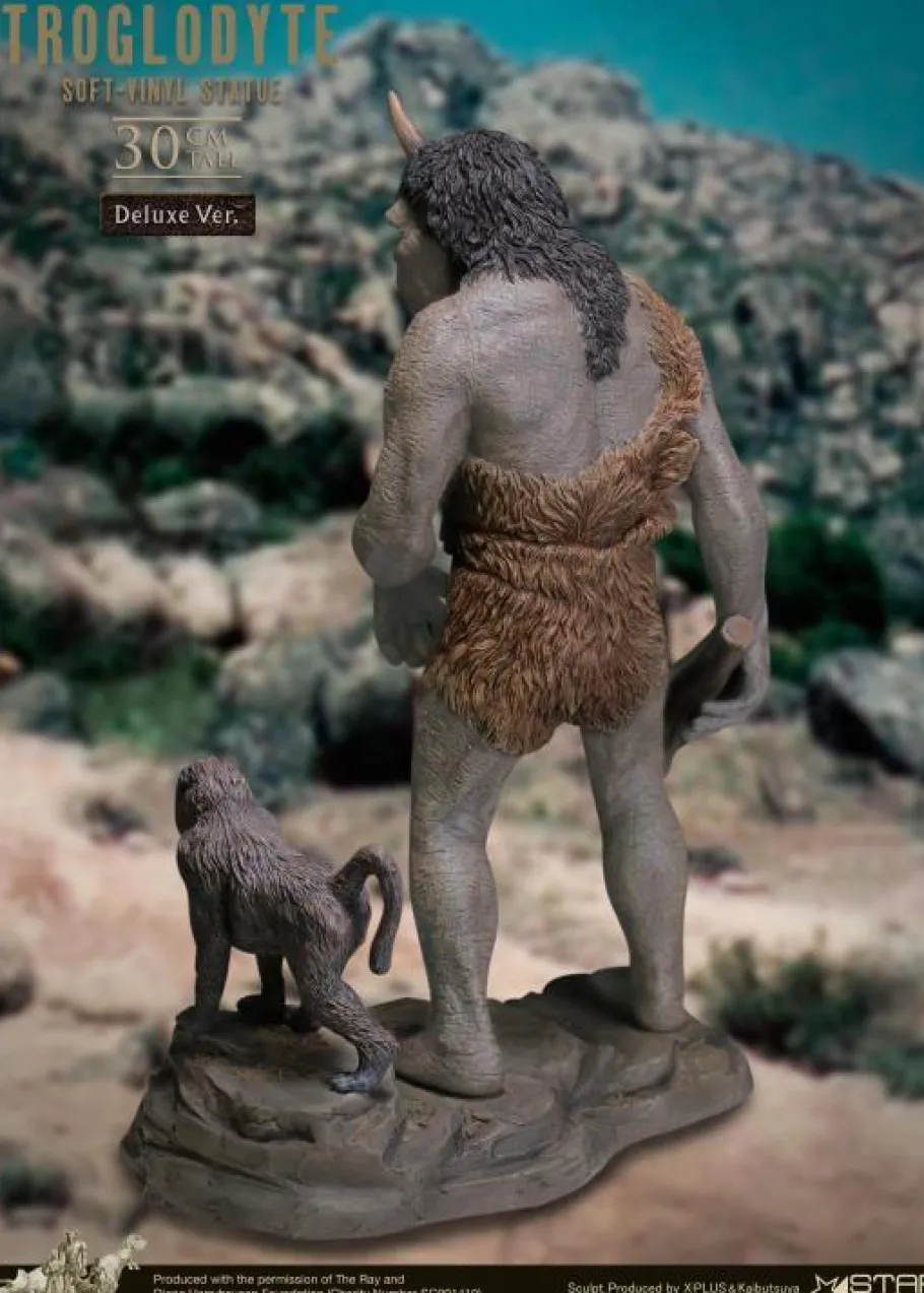 Designer Vinyl>Ray Harryhausen Sinbad and the Eye of the Tiger (1977) - Troglodyte Deluxe 12" Soft Vinyl Statue