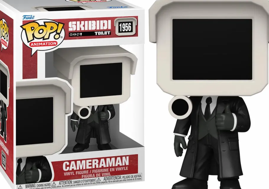 Standard Pop!>Skibidi Toilet - Cameraman Pop! Vinyl Figure