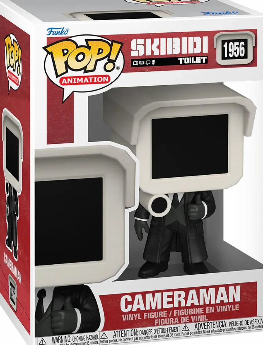 Standard Pop!>Skibidi Toilet - Cameraman Pop! Vinyl Figure