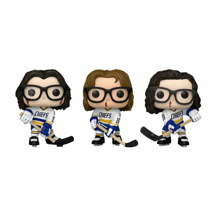 Standard Pop!>Slap Shot - The Hanson Brothers Pop! Vinyl 3-Pack