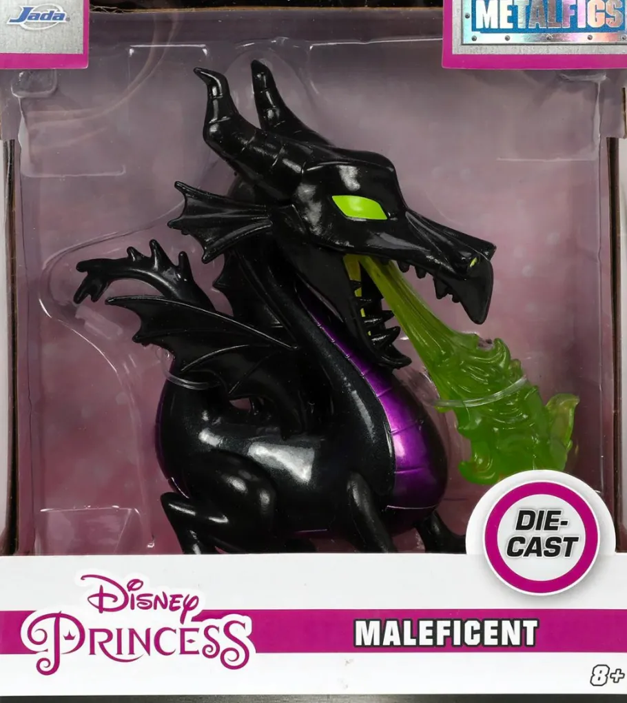 Die-Cast Figures>Sleeping Beauty (1959) - Maleficent Dragon Metalfigs 4" Die-Cast Figure
