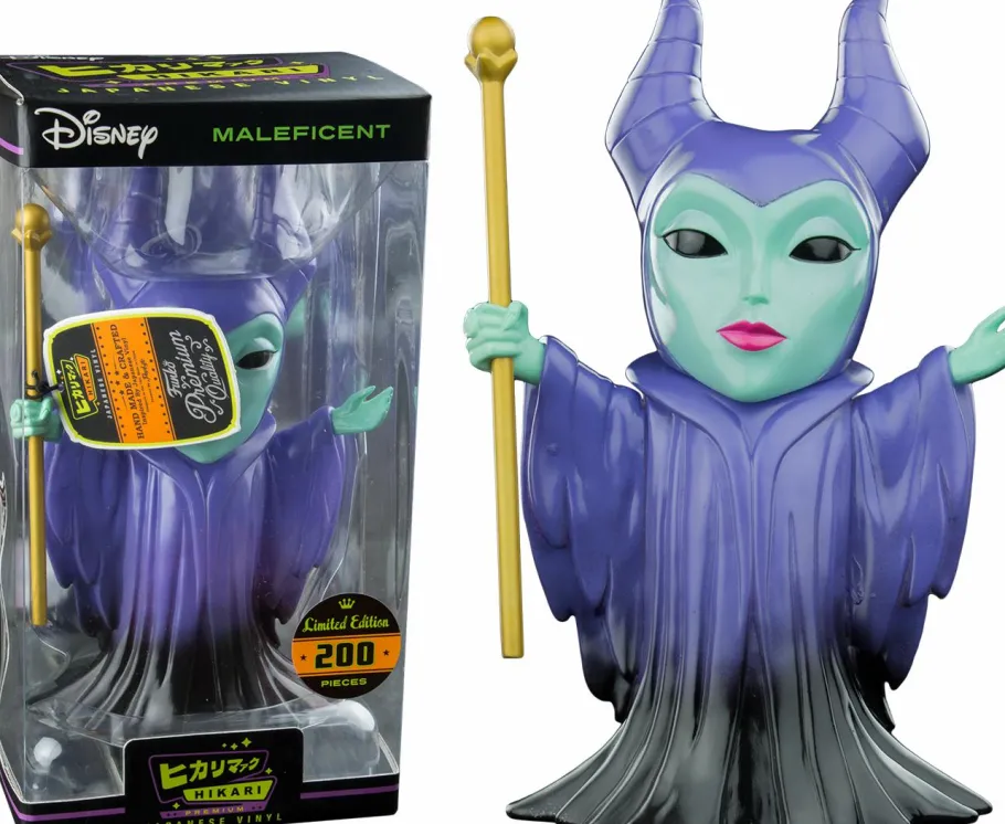 Designer Vinyl>Sleeping Beauty - Hikari Purple & Black Maleficent Japanese Vinyl Figure