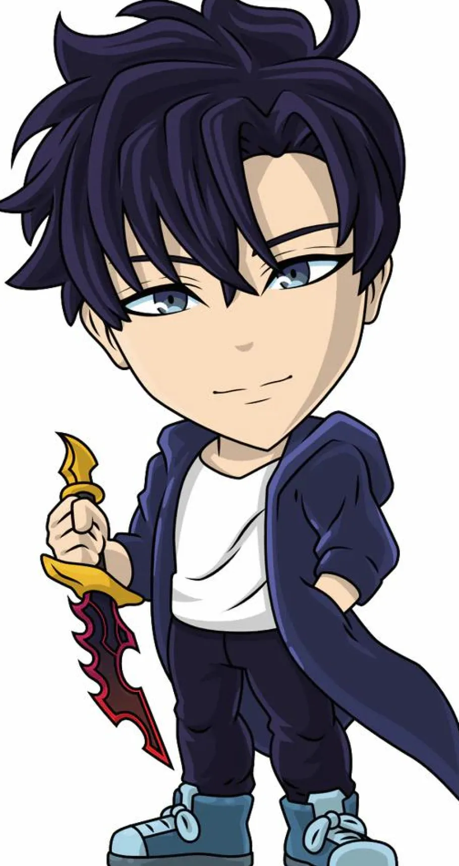 Designer Vinyl>Solo Leveling - Sung Jin-woo 4.5" Vinyl Figure