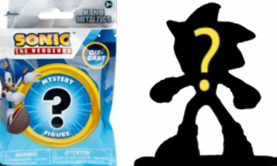 Die-Cast Figures>Sonic the Hedgehog - Nano Metalfigs Blind Bag Die-Cast Figure (Single Unit)