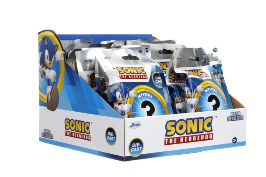 Die-Cast Figures>Sonic the Hedgehog - Nano Metalfigs Blind Bag Die-Cast Figure (Single Unit)