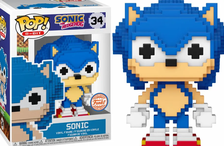 Standard Pop!>Sonic the Hedgehog - Sonic 8-Bit Pop! Vinyl Figure