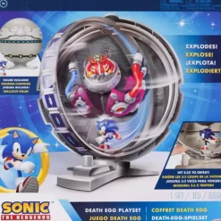 Designer Vinyl>Sonic the Hedgehog - Sonic with Death Egg Diorama 2.5" Scale Action Figure Playset