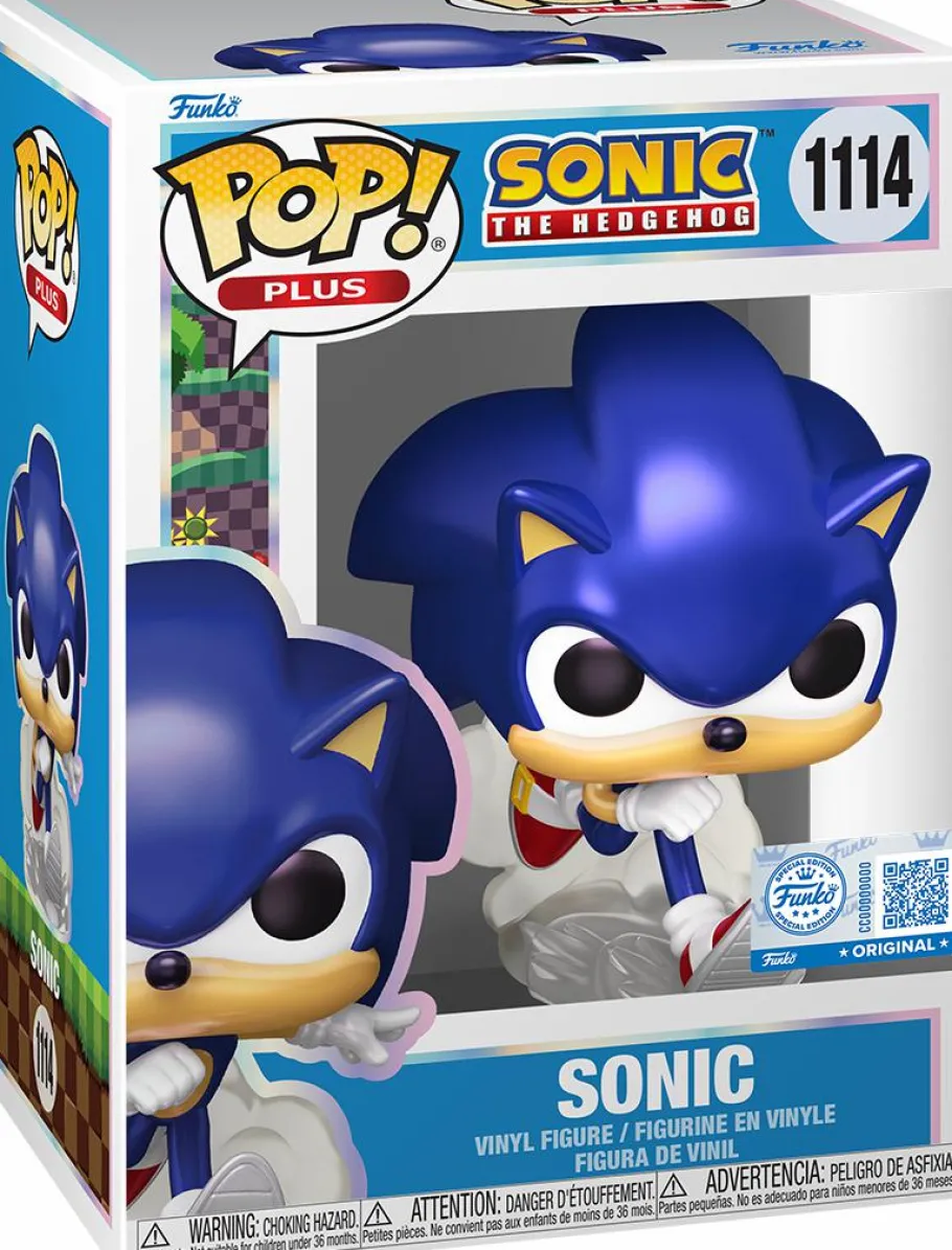 Standard Pop!>Sonic the Hedgehog - Sonic Pop! Plus Vinyl Figure
